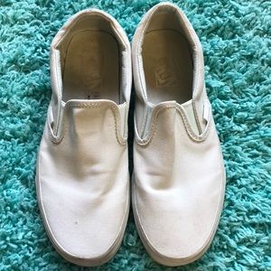 Mint Green Vans Slip-Ons